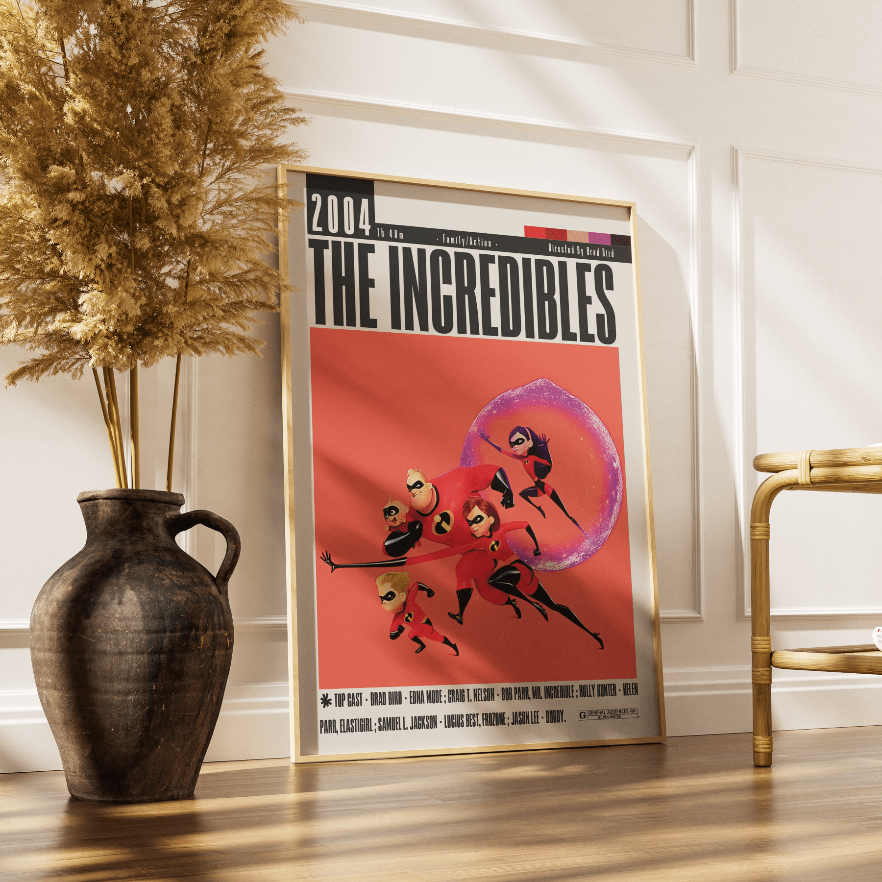 The Incredibles (2004) Movie Posters - 98 Types StudioModern Minimal Movies