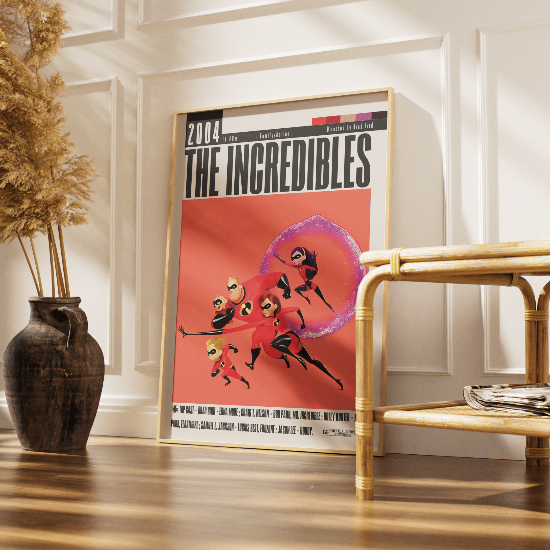 The Incredibles (2004) Movie Posters - 98 Types StudioModern Minimal Movies