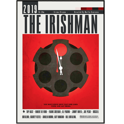 The Irishman (2019) Movie Posters - 98 Types StudioModern Minimal Movies