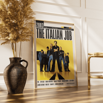 The Italian Job (2003) Movie Poster - 98 Types StudioModern Minimal Movies