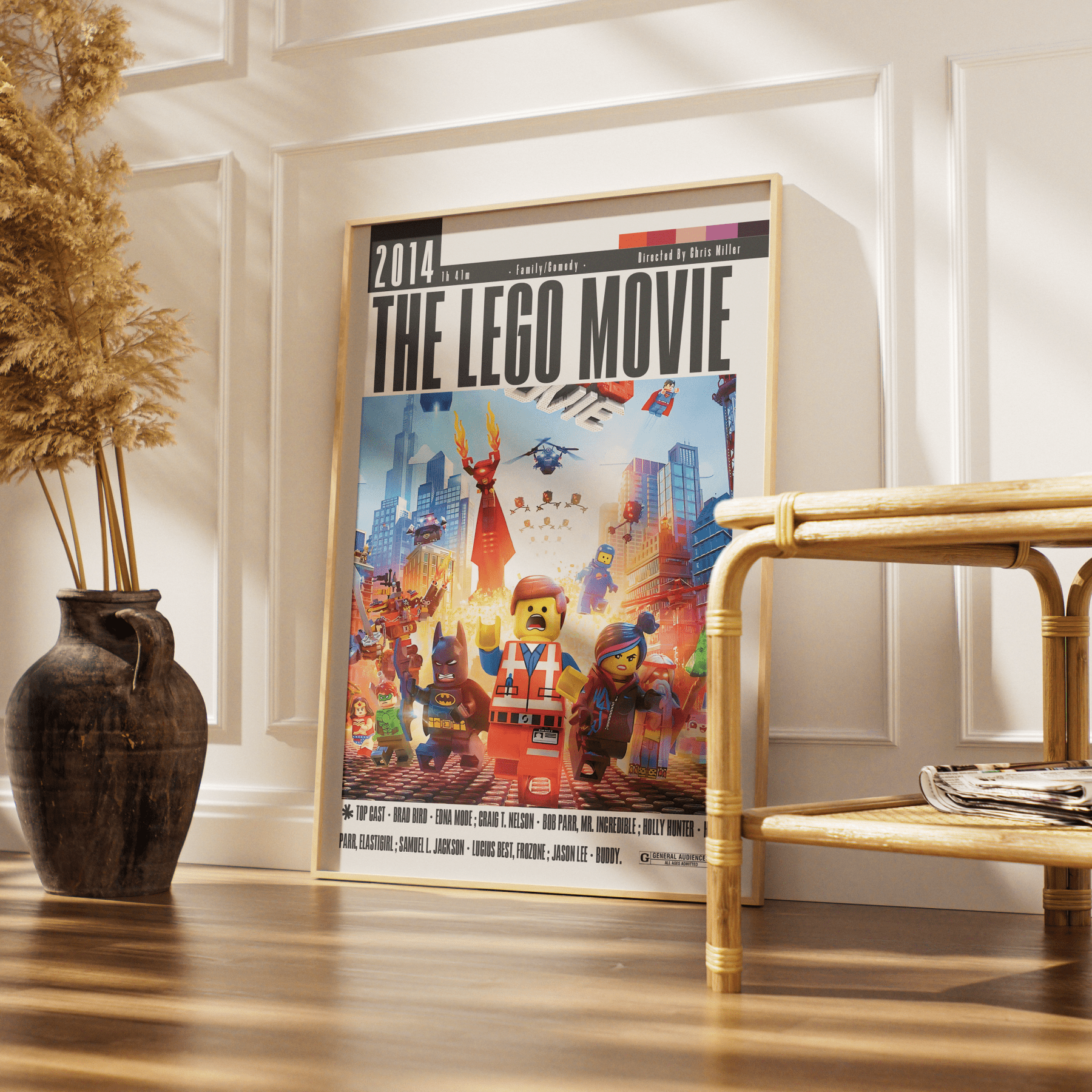 The LEGO Movie (2014) Poster - 98 Types StudioModern Minimal Movies