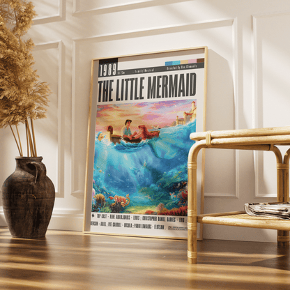 The Little Mermaid (1989) Movie Posters - 98 Types StudioModern Minimal Movies