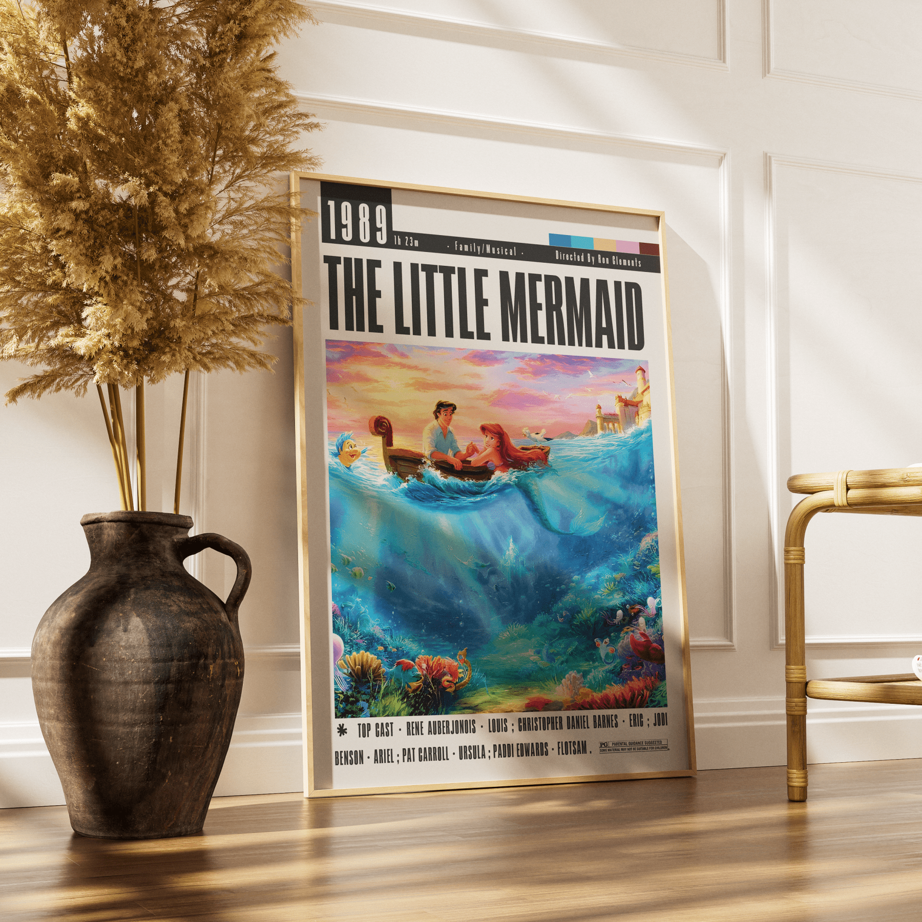 The Little Mermaid (1989) Movie Posters - 98 Types StudioModern Minimal Movies