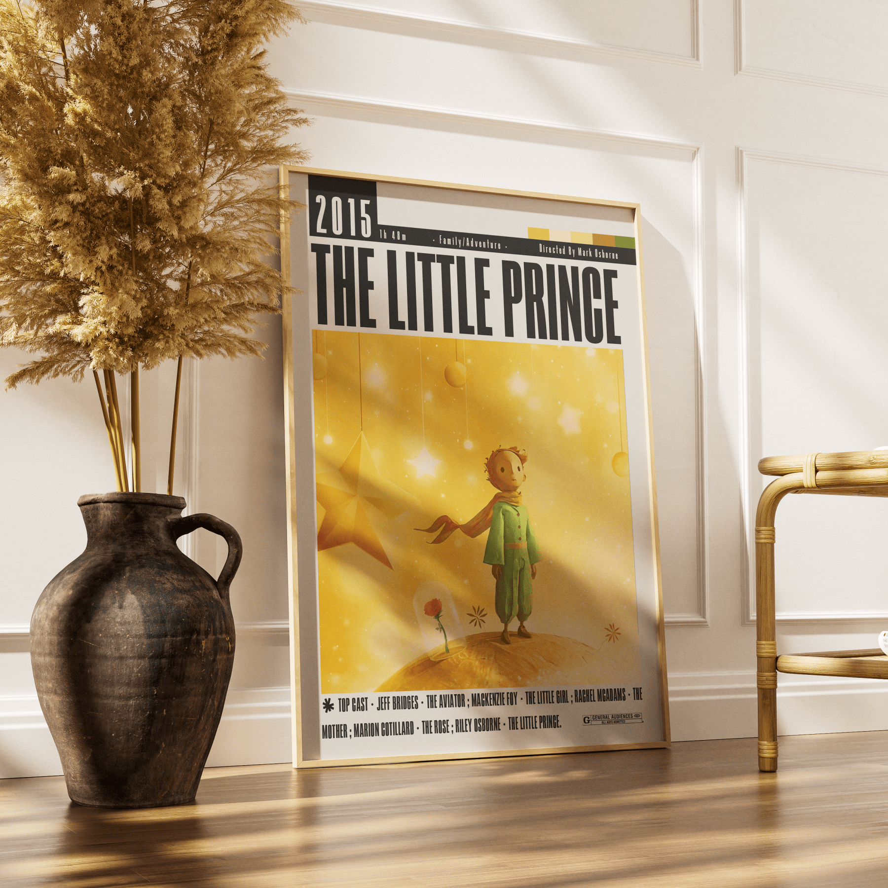 The Little Prince (2015) Movie Poster - 98 Types StudioModern Minimal Movies