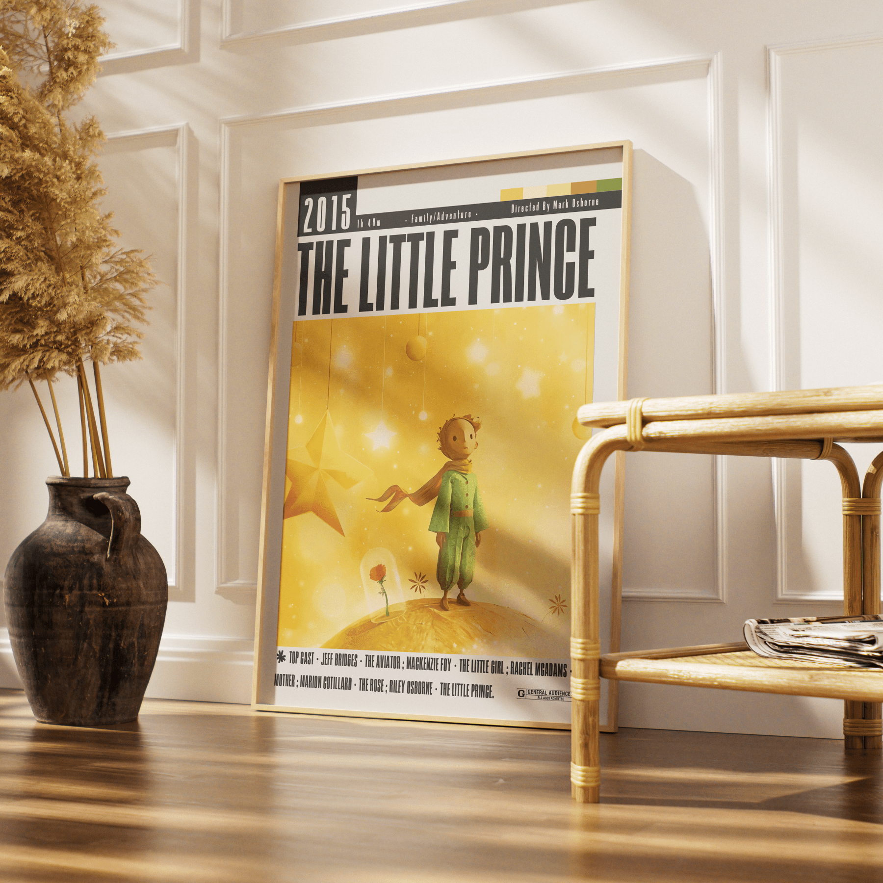 The Little Prince (2015) Movie Poster - 98 Types StudioModern Minimal Movies