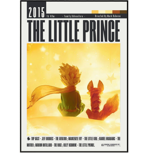 The Little Prince (2015) Movie Posters - 98 Types StudioModern Minimal Movies