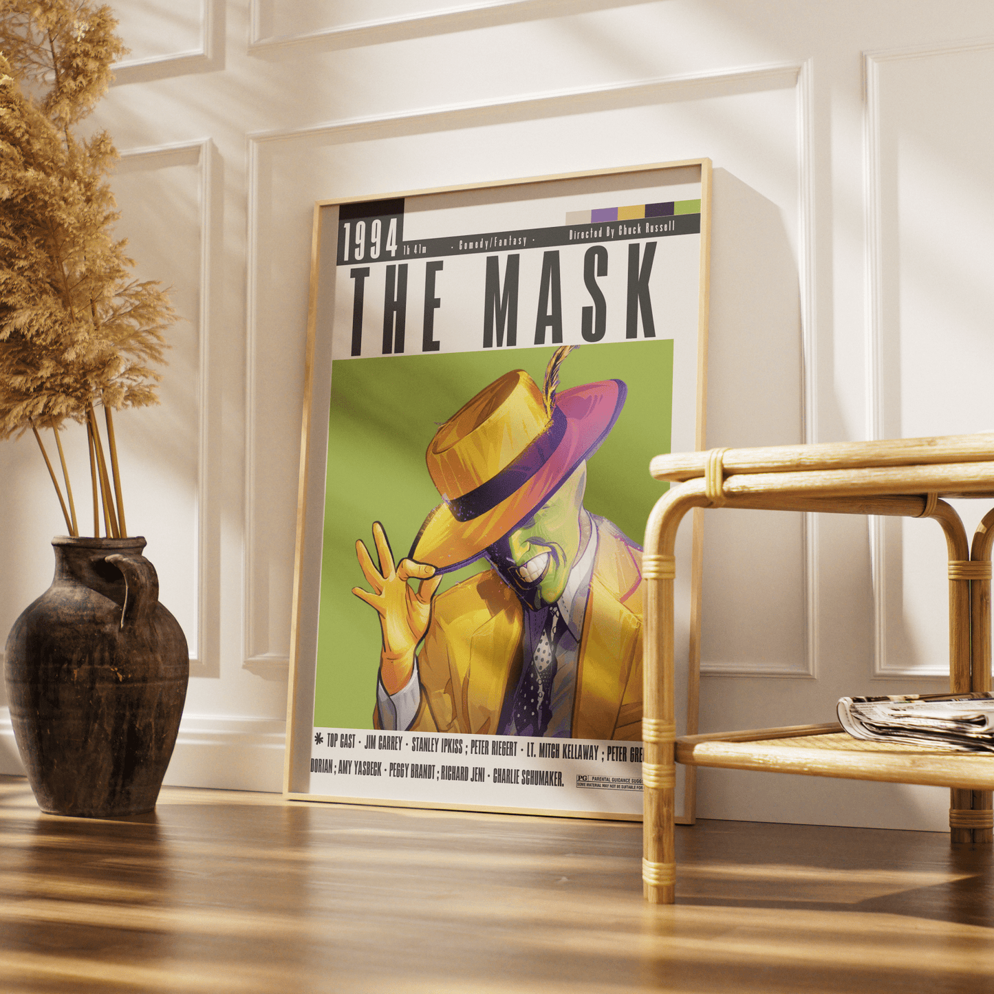 The Mask (1994) Movie Posters - 98 Types StudioModern Minimal Movies