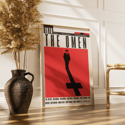 The Omen (1976) Movie Poster - 98 Types StudioModern Minimal Movies