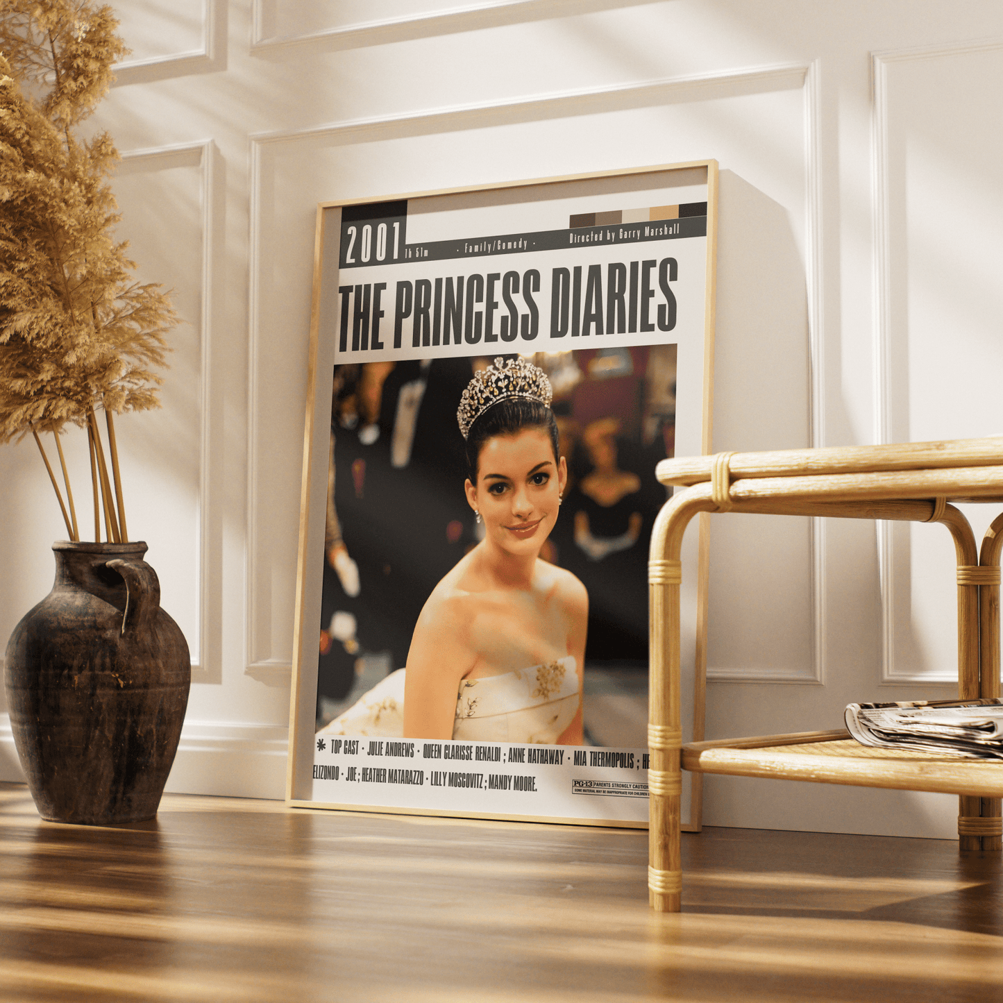 The Princess Diaries (2001) Movie Poster - 98 Types StudioModern Minimal Movies