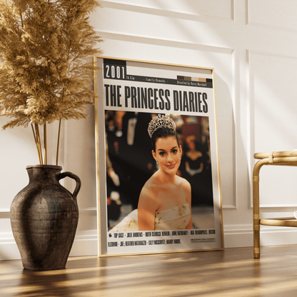 The Princess Diaries (2001) Movie Poster - 98 Types StudioModern Minimal Movies