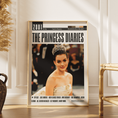 The Princess Diaries (2001) Movie Poster - 98 Types StudioModern Minimal Movies