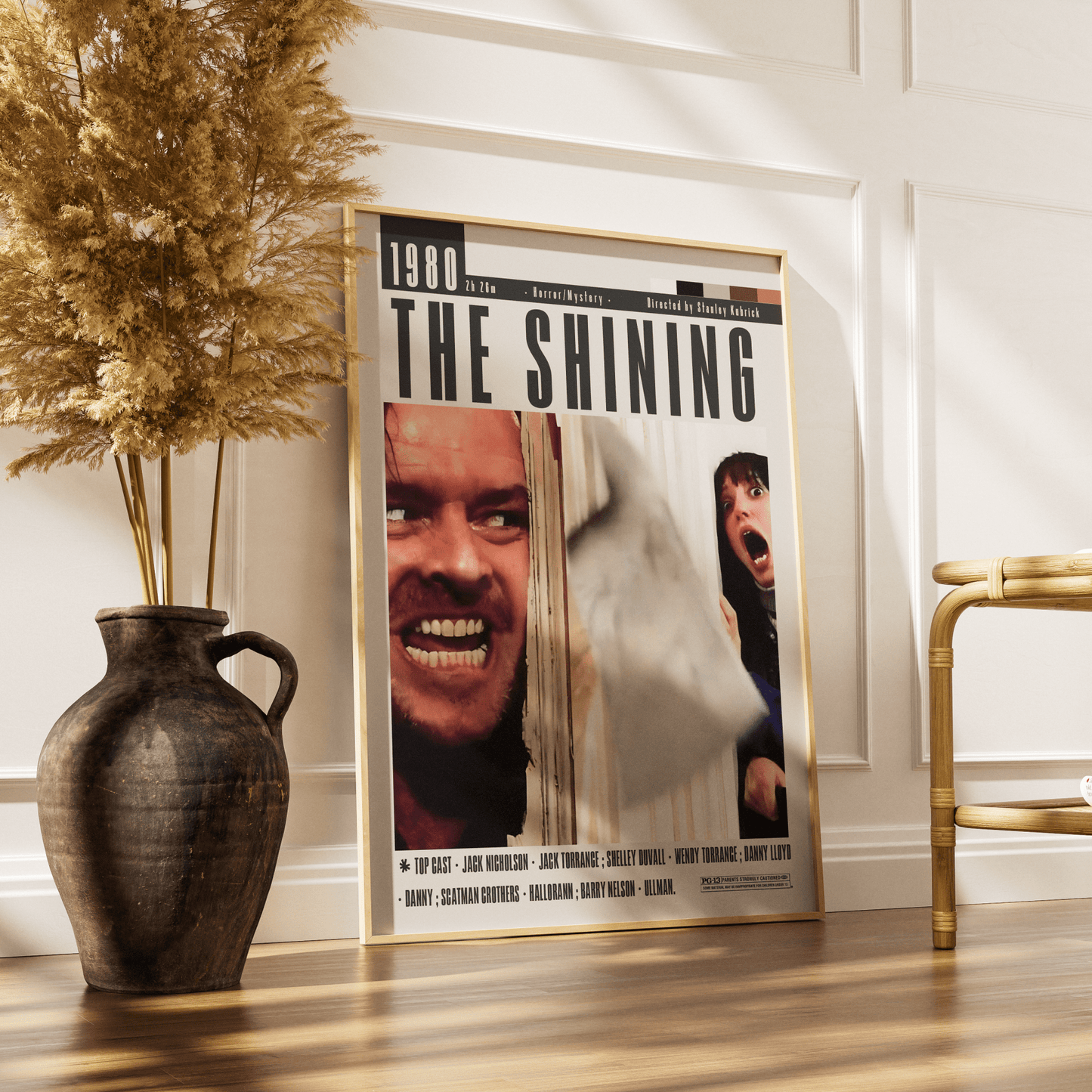 The Shining 1980 Movie poster - 98 Types StudioModern Minimal Movies