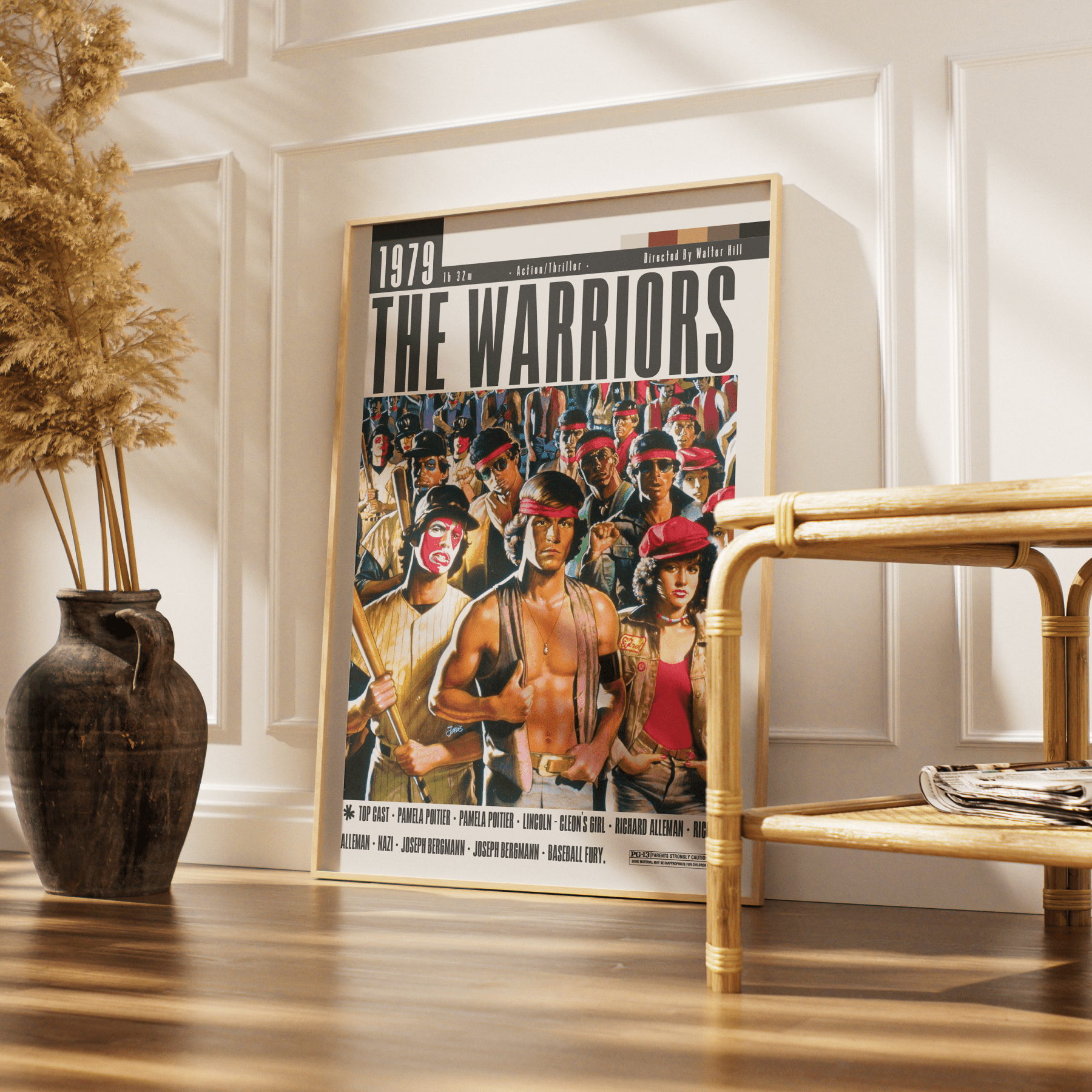 The Warriors (1979) Movie Poster - 98 Types StudioModern Minimal Movies