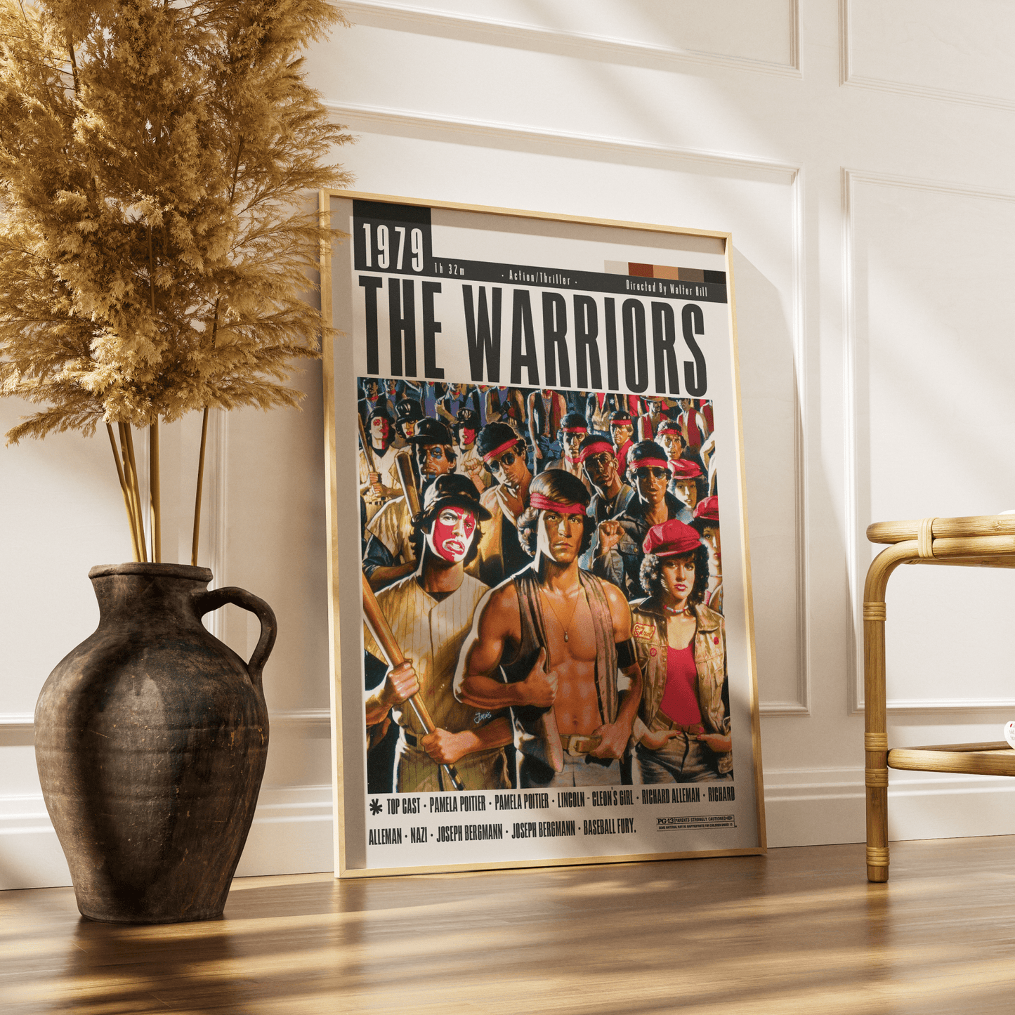 The Warriors (1979) Movie Poster - 98 Types StudioModern Minimal Movies