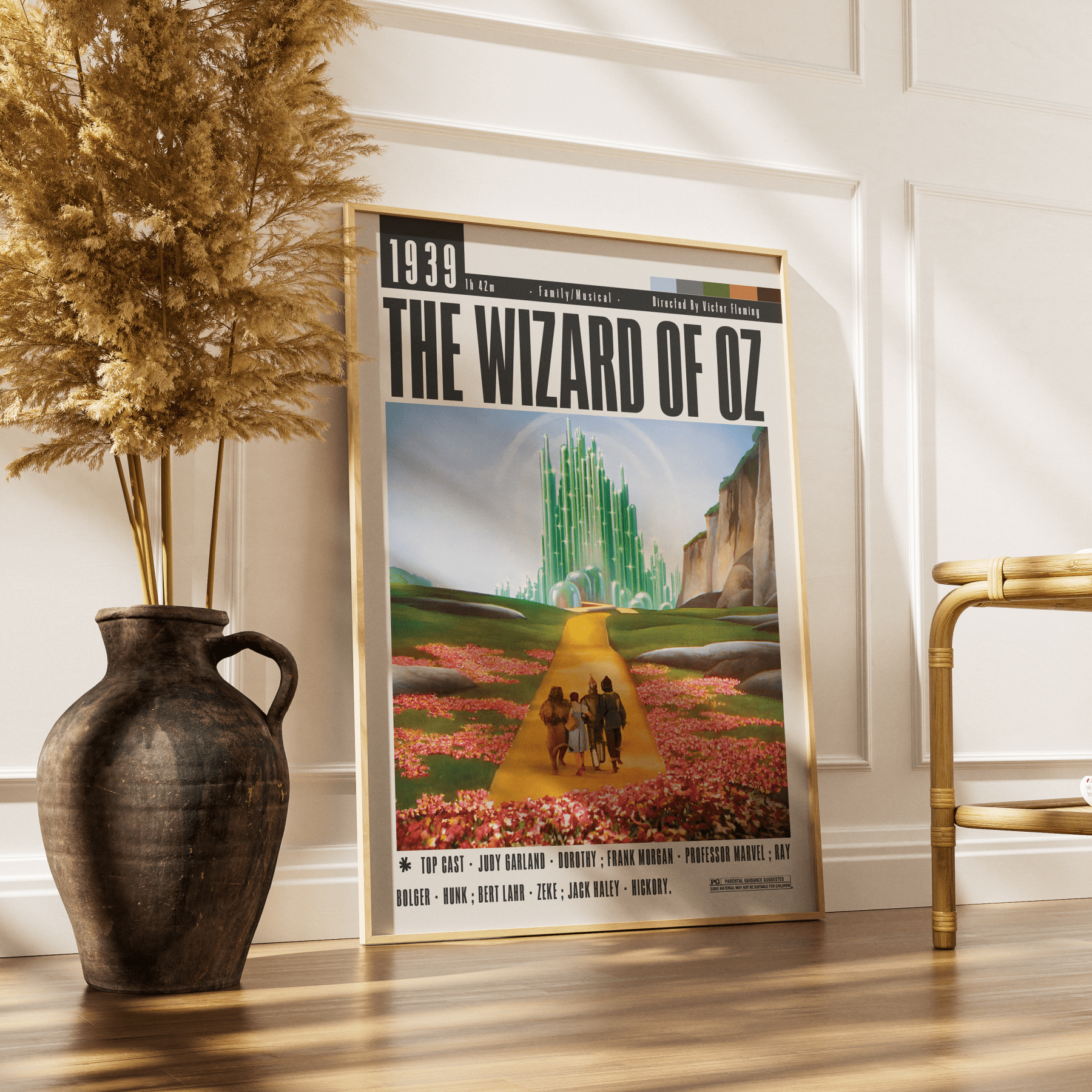 The Wizard of Oz 1939 Movie Posters - 98 Types StudioModern Minimal Movies