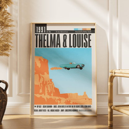 Thelma & Louise (1991) Movie Posters - 98 Types StudioModern Minimal Movies