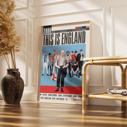 This Is England (2006) Movie Poster - 98 Types StudioModern Minimal Movies