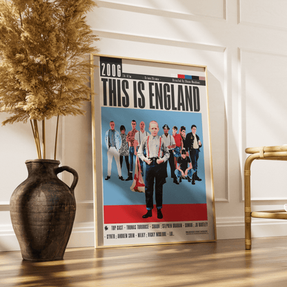 This Is England (2006) Movie Poster - 98 Types StudioModern Minimal Movies