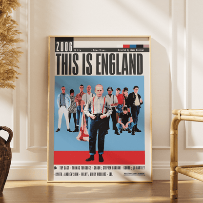 This Is England (2006) Movie Poster - 98 Types StudioModern Minimal Movies