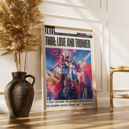 Thor: Love and Thunder (2022) Movie Posters - 98 Types StudioModern Minimal Movies