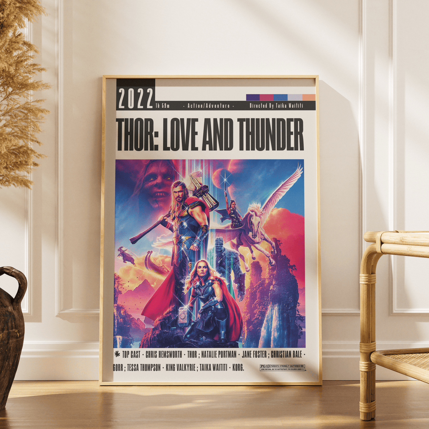 Thor: Love and Thunder (2022) Movie Posters - 98 Types StudioModern Minimal Movies