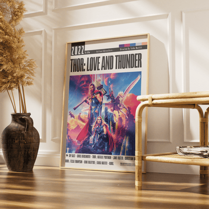 Thor: Love and Thunder (2022) Movie Posters - 98 Types StudioModern Minimal Movies