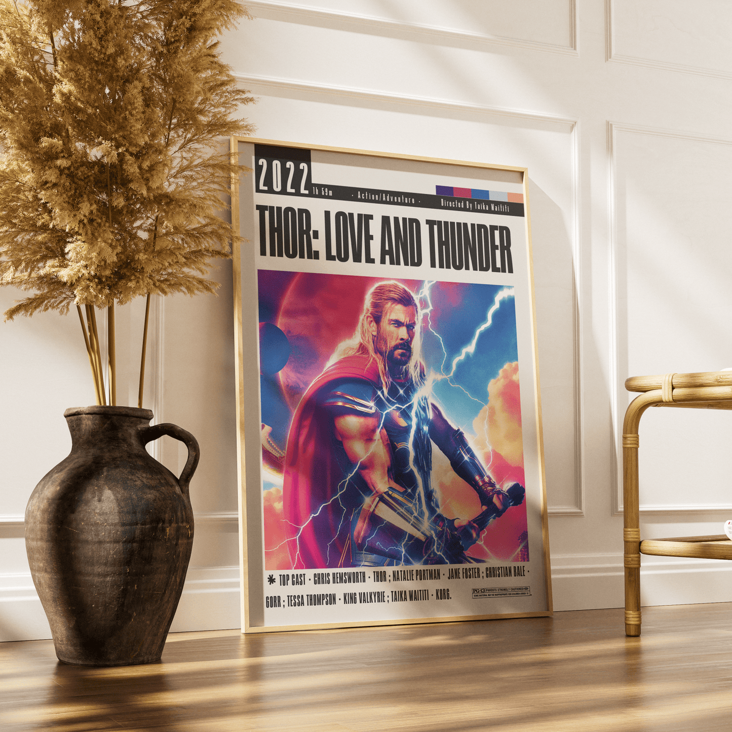 Thor: Love and Thunder (2022) Movies Poster - 98 Types StudioModern Minimal Movies