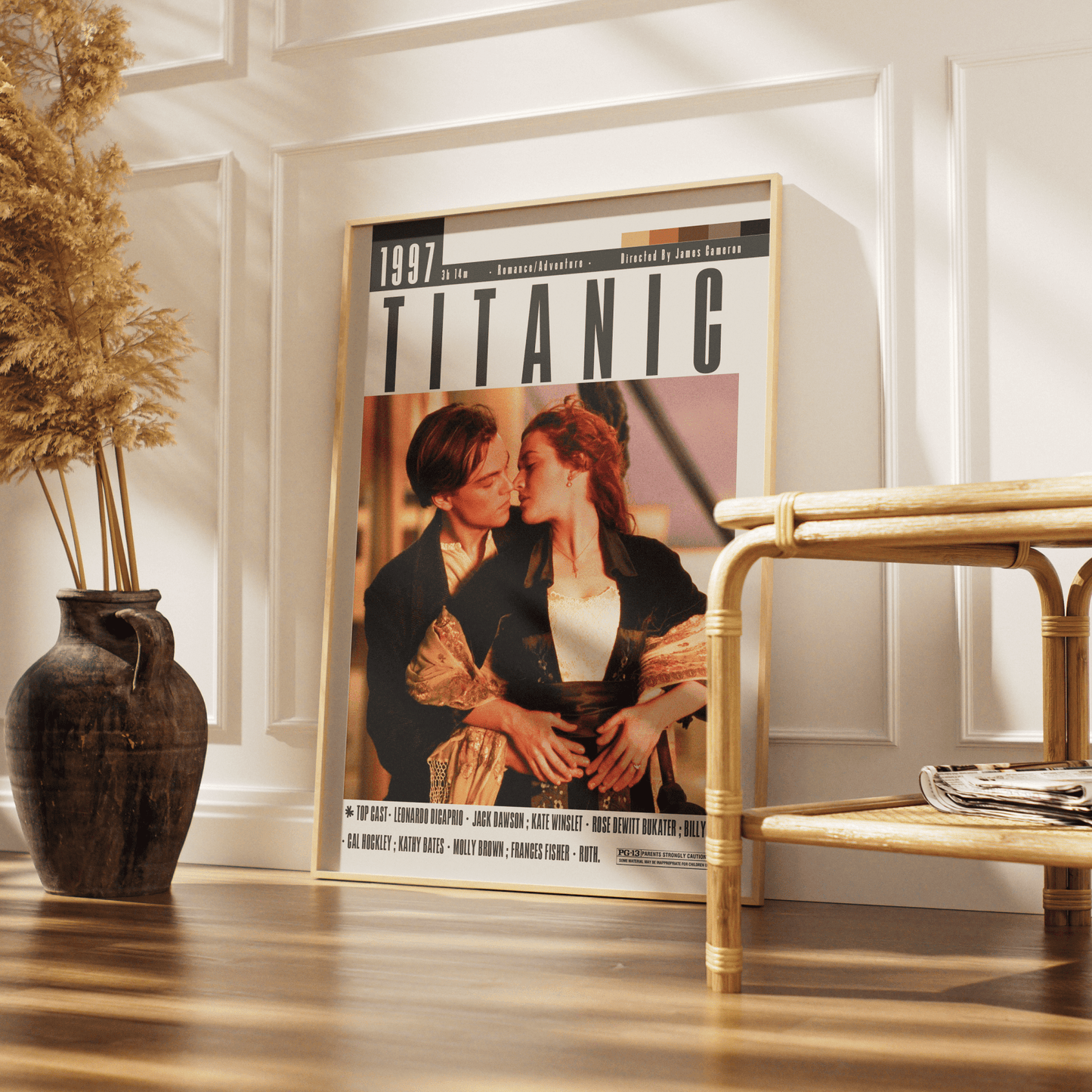 Titanic (1997) Movie Poster - 98 Types StudioModern Minimal Movies