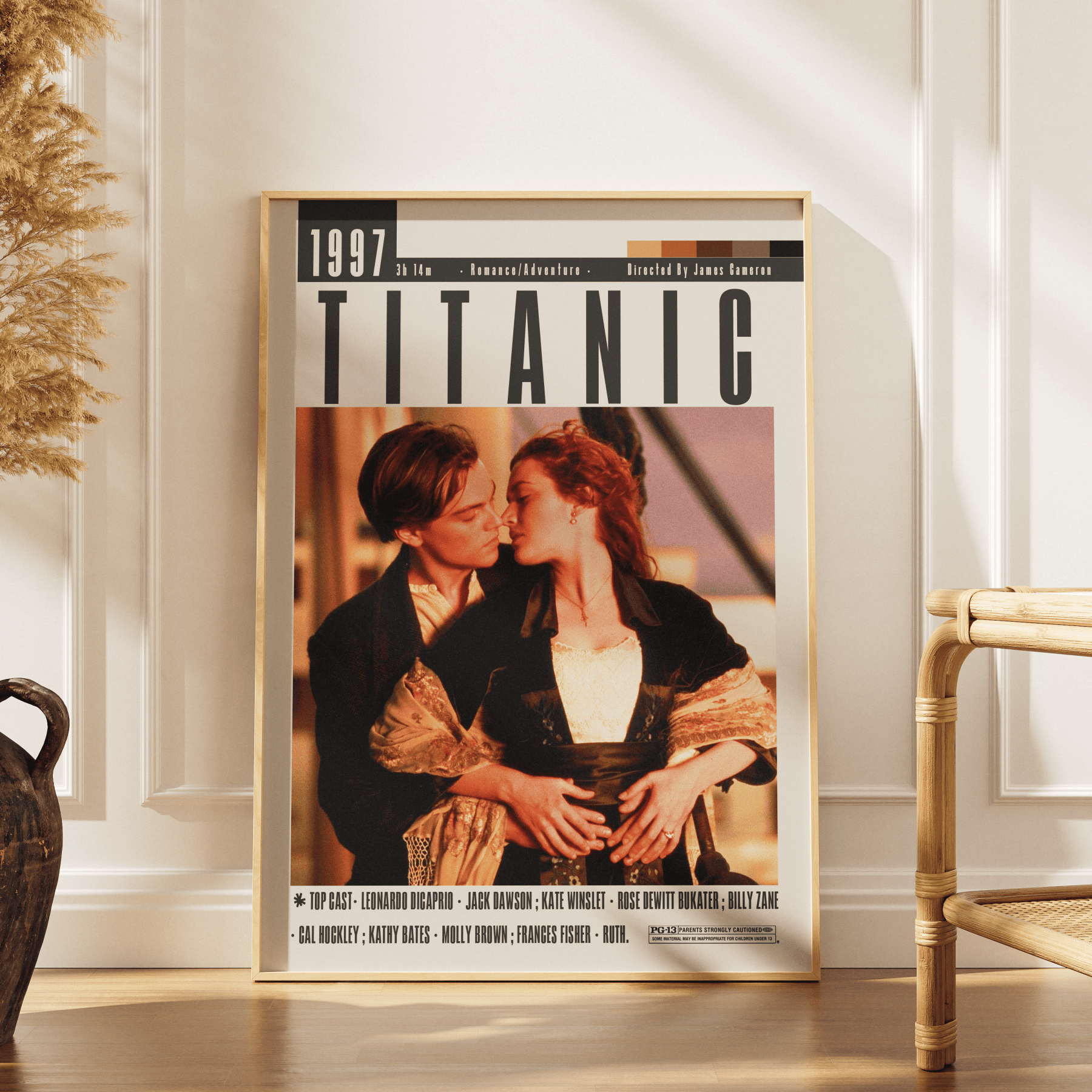 Titanic (1997) Movie Poster - 98 Types StudioModern Minimal Movies