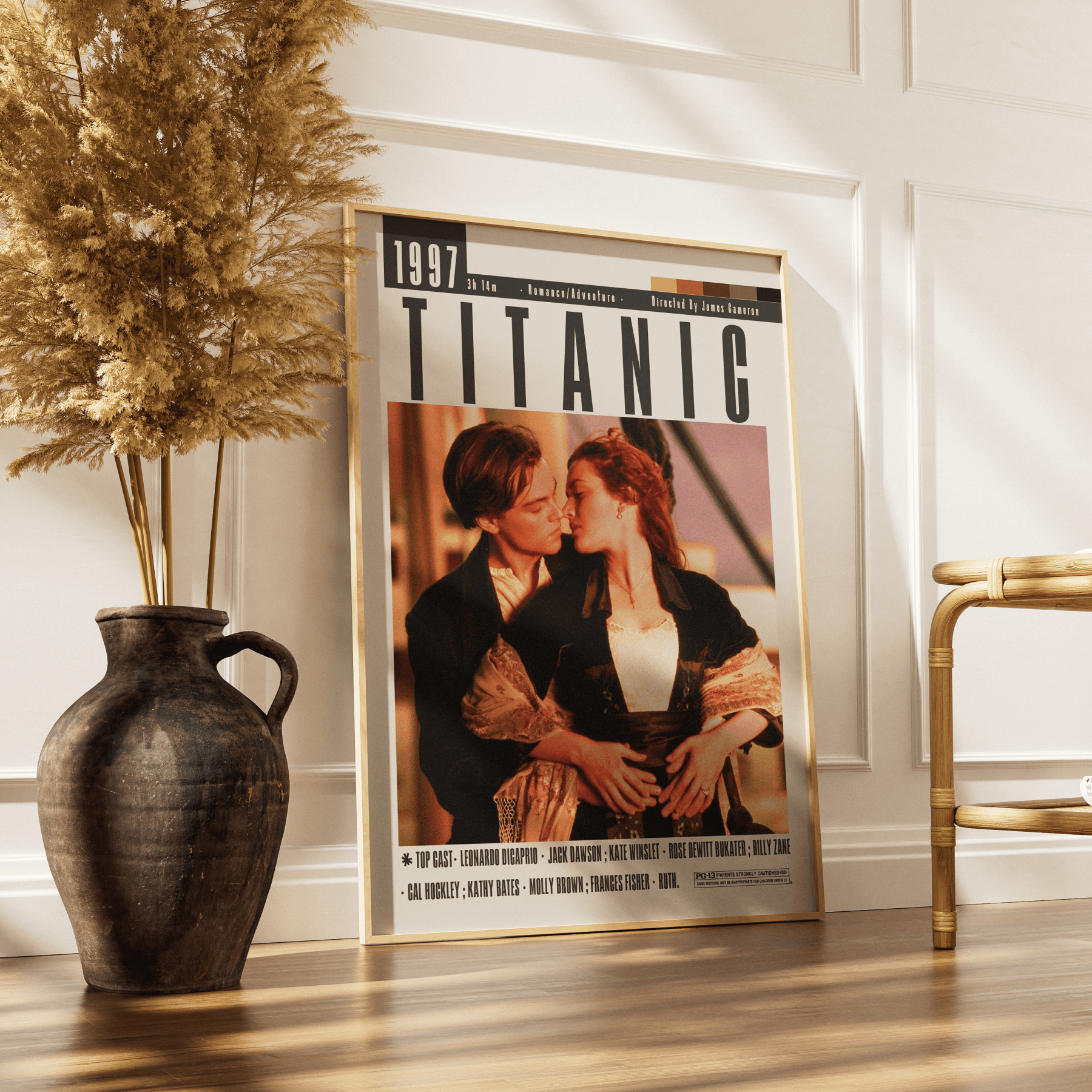 Titanic (1997) Movie Poster - 98 Types StudioModern Minimal Movies