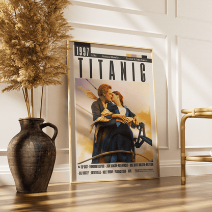 Titanic (1997) Movie Posters - 98 Types StudioModern Minimal Movies