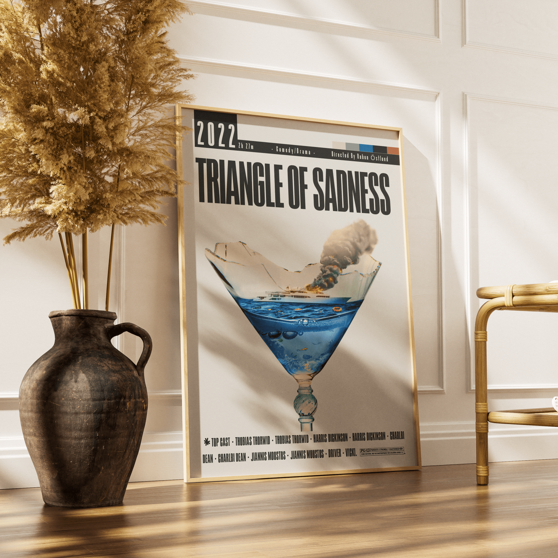 Triangle of Sadness (2022) Movie Posters - 98 Types StudioModern Minimal Movies