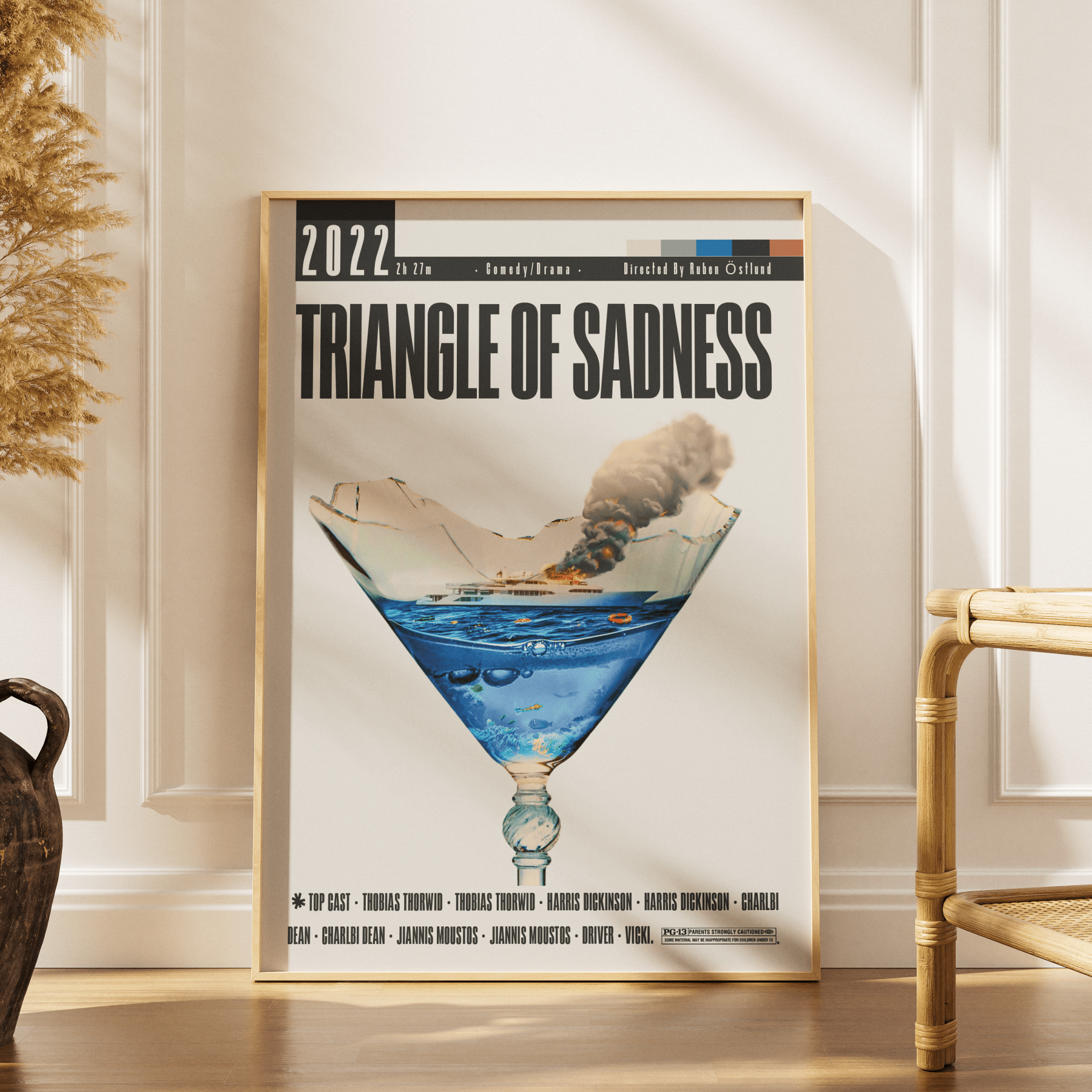 Triangle of Sadness (2022) Movie Posters - 98 Types StudioModern Minimal Movies