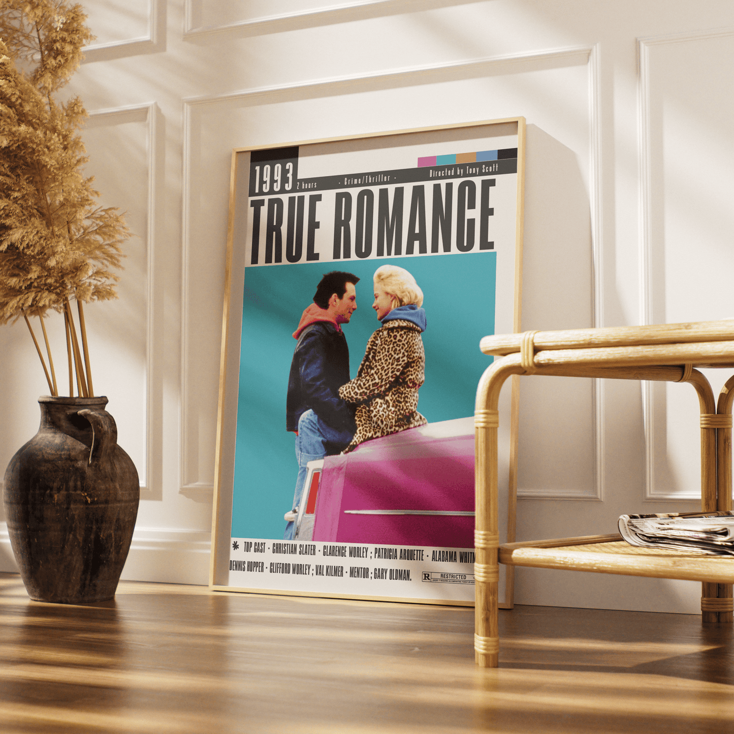 True Romance (1993) Movie Posters - 98 Types StudioModern Minimal Movies