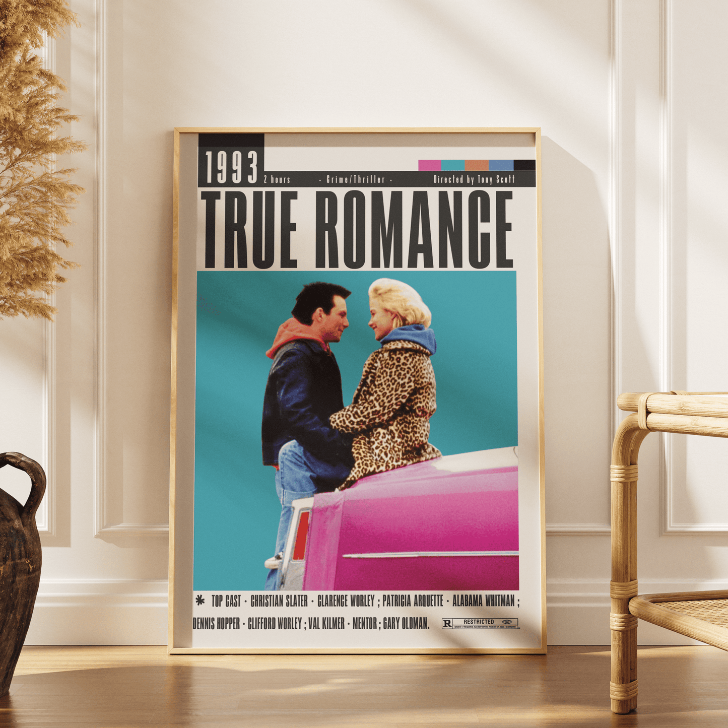 True Romance (1993) Movie Posters - 98 Types StudioModern Minimal Movies