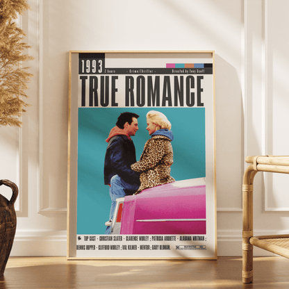 True Romance (1993) Movie Posters - 98 Types StudioModern Minimal Movies