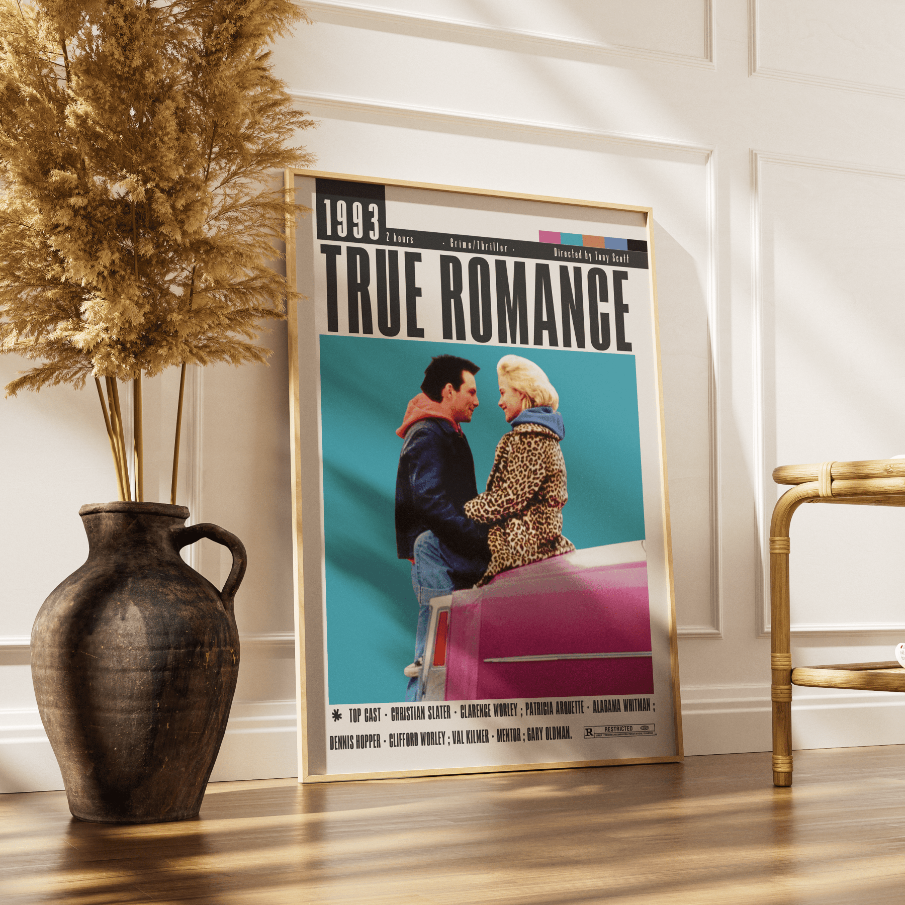 True Romance (1993) Movie Posters - 98 Types StudioModern Minimal Movies