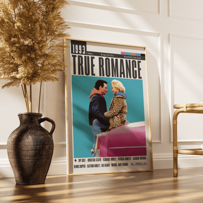 True Romance (1993) Movie Posters - 98 Types StudioModern Minimal Movies