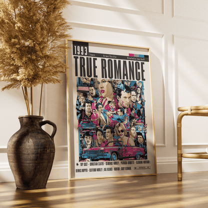 True Romance (1993) Movies Posters - 98 Types StudioModern Minimal Movies