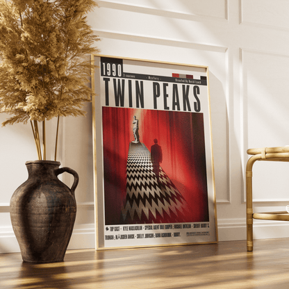 Twin Peaks 1990 TV Serie Poster - 98 Types StudioModern Minimal Movies