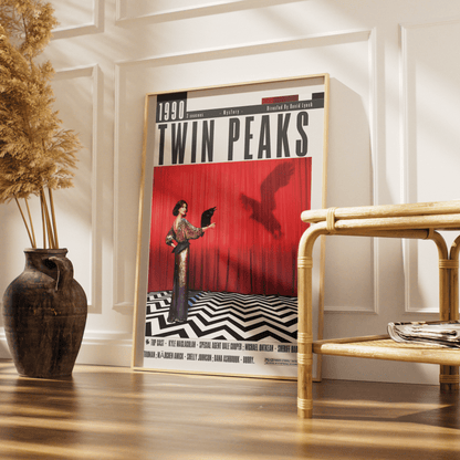 Twin Peaks (1990) TV Serie Poster - 98 Types StudioModern Minimal Movies