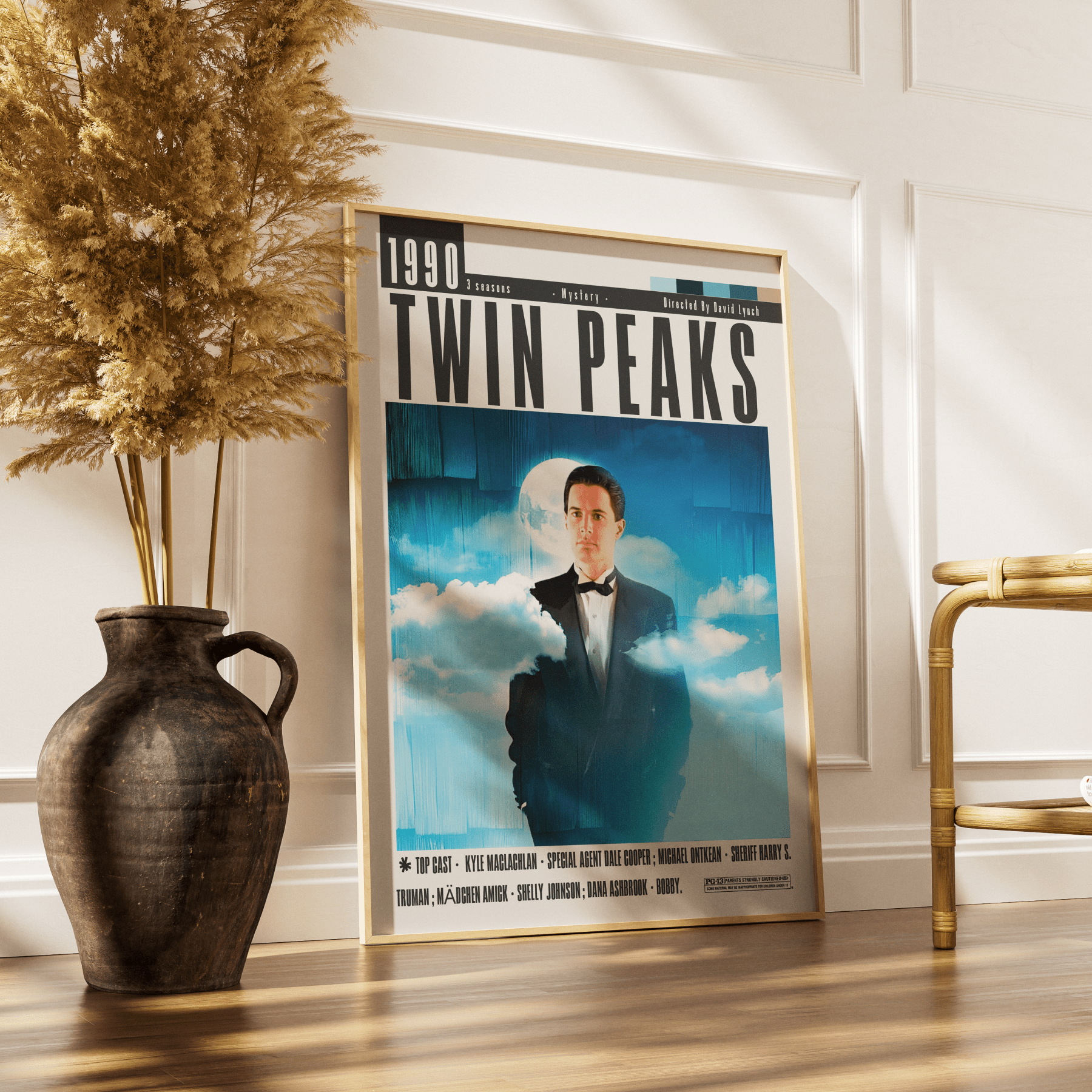 Twin Peaks (1990) TV Series Posters - 98 Types StudioModern Minimal Movies