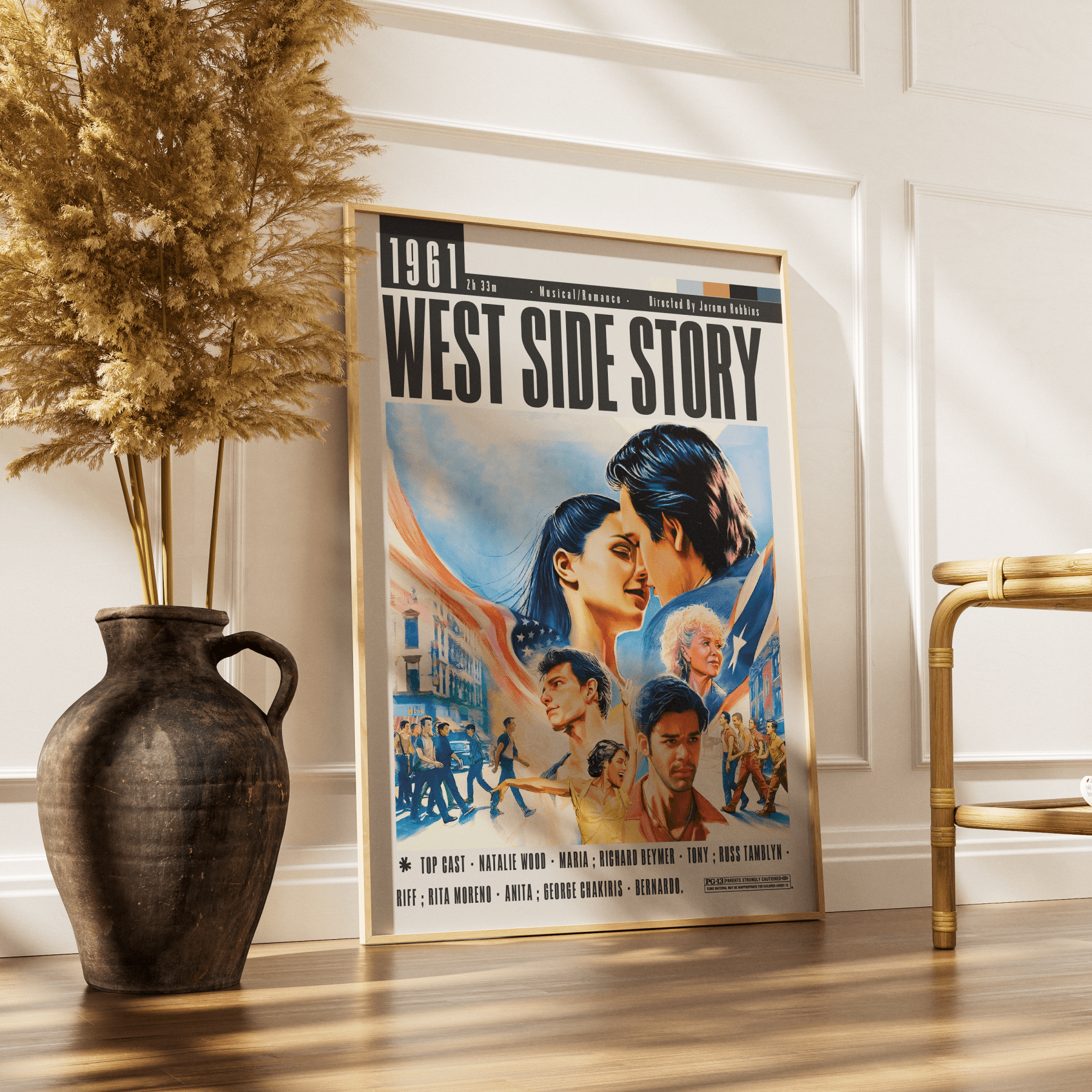West Side Story (1961) Movie Posters - 98 Types StudioModern Minimal Movies
