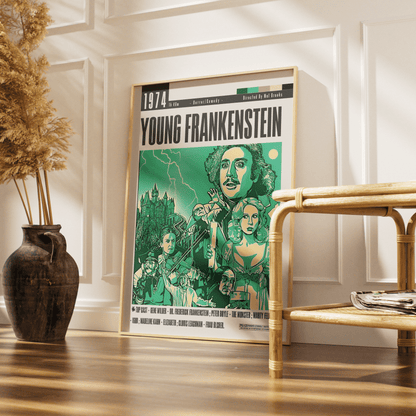 Young Frankenstein (1974) Movie Posters - 98 Types StudioModern Minimal Movies