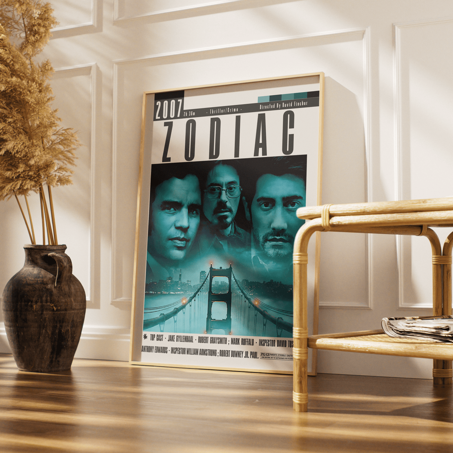 Zodiac (2007) Movie Poster - 98 Types StudioModern Minimal Movies