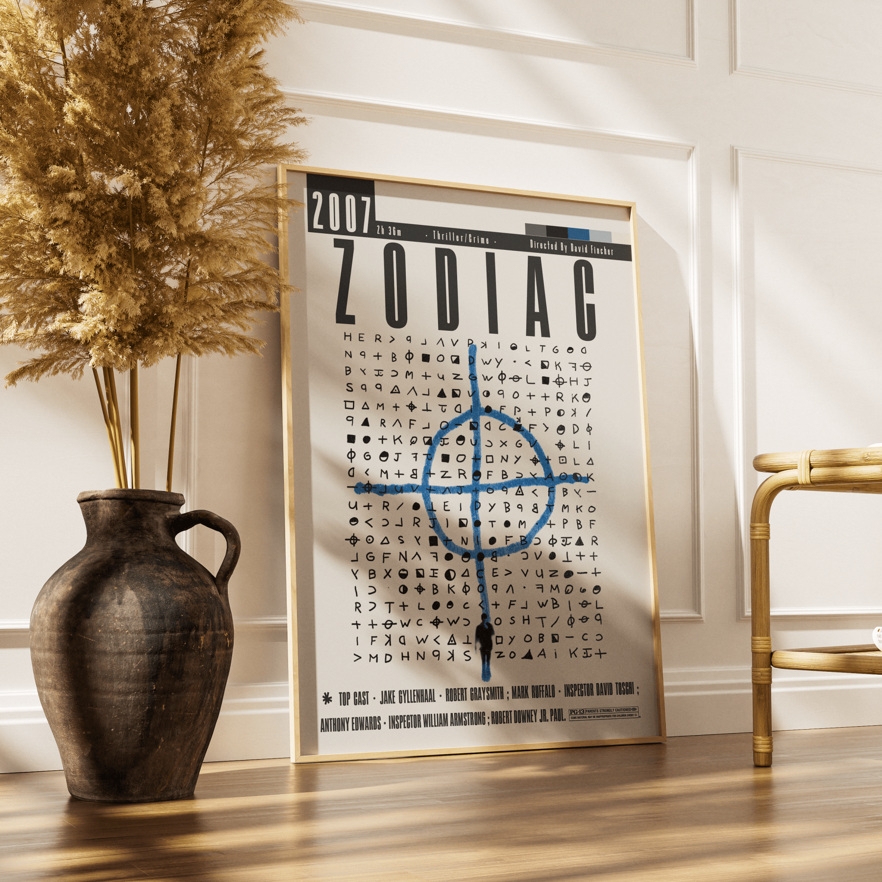 Zodiac (2007) Movie Posters - 98 Types StudioModern Minimal Movies