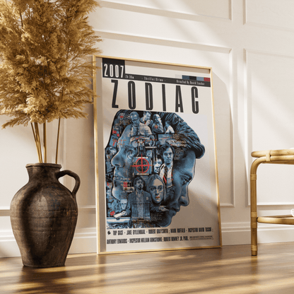 Zodiac (2007) Movies Poster - 98 Types StudioModern Minimal Movies