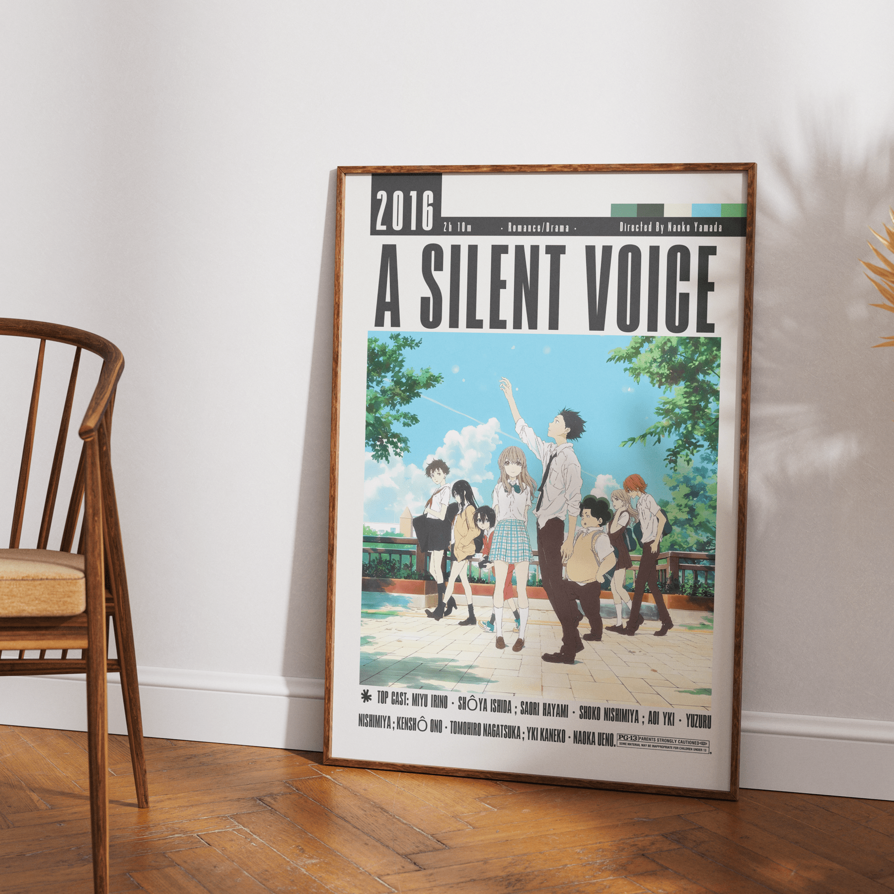 A Silent Voice Movie Posters - 98typesModern Minimal Movies