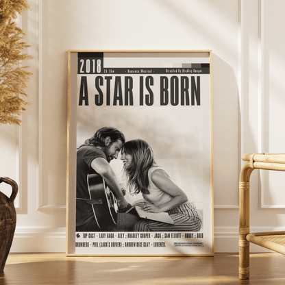 A Star Is Born Poster | Bradley Cooper Movies - 98types