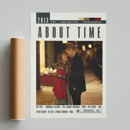 About Time Poster | Richard Curtis Movies - 98typesModern Minimal Movies